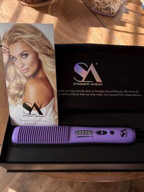 New Straight Ahead Pro Glider Hair Styling Comb